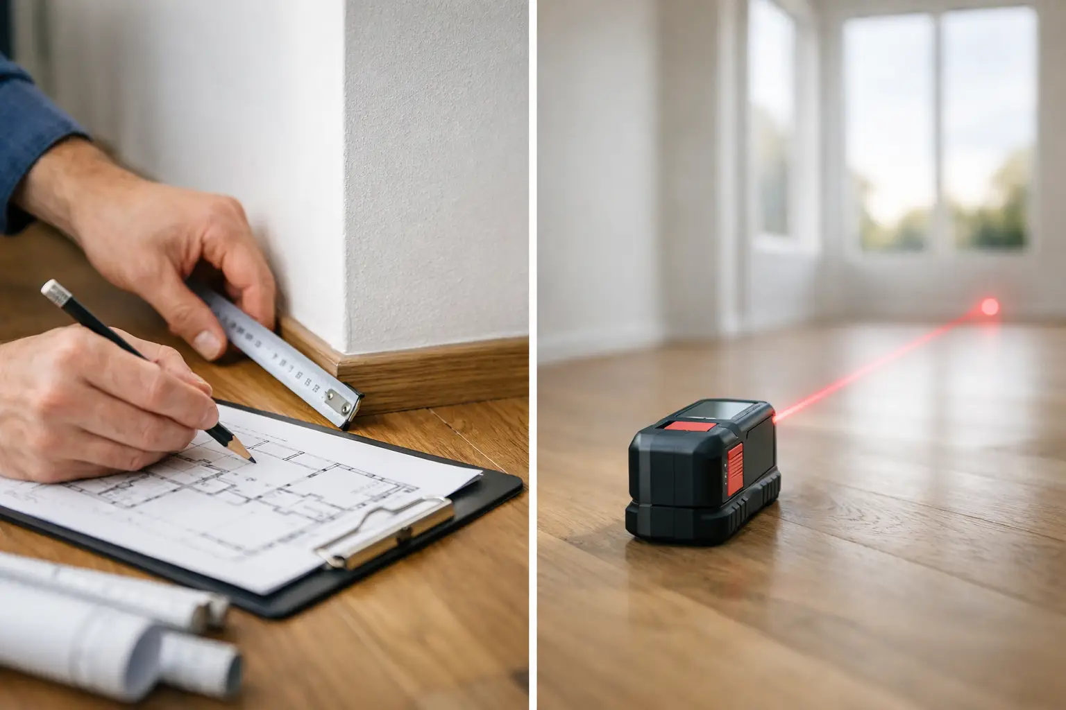 Aufmaß oder Laservermessung - was passt?